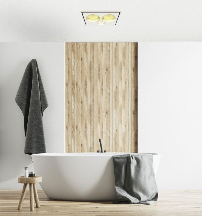 IXL Tastic Vivid 2 in 1 - Bathroom Heater & Light - 11325