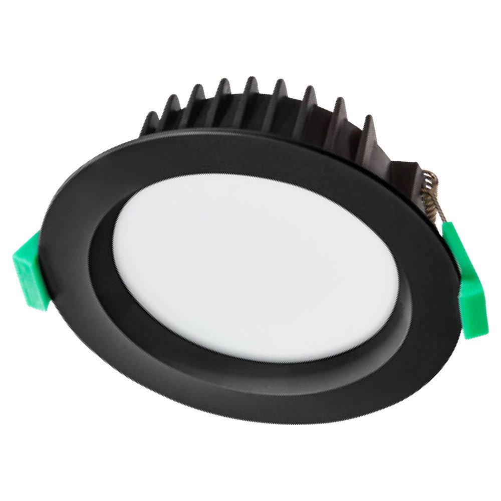 Tradetec Titan II 10w Tricolour LED Downlight Kit Matt Black - TLTD34510MD