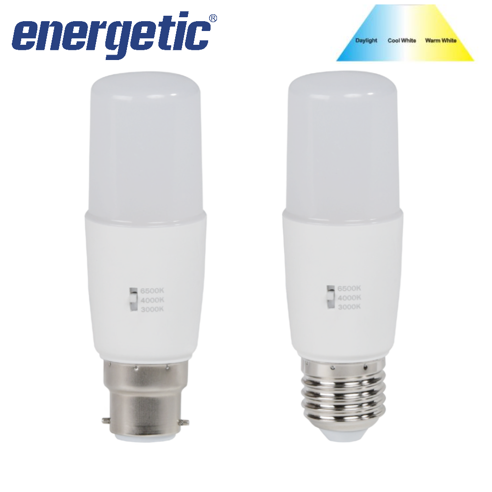 Tri-Colour LED Globe 8w Dimmable 720lm in B22 Or E27 Base