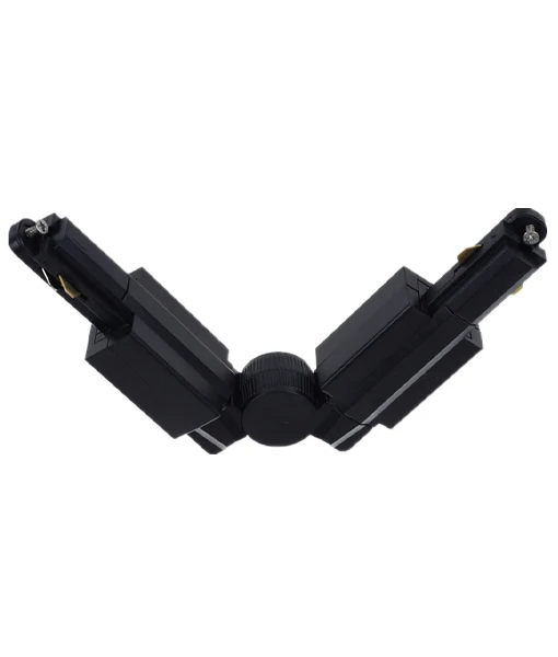 Track Connector Elbow Connector Black Left TRK1BLCON6L
