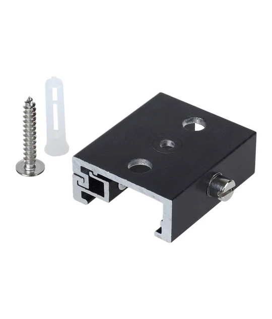 4 Wire 3 Circuit Track Ceiling Kits Black TRK3BLCEILKIT1