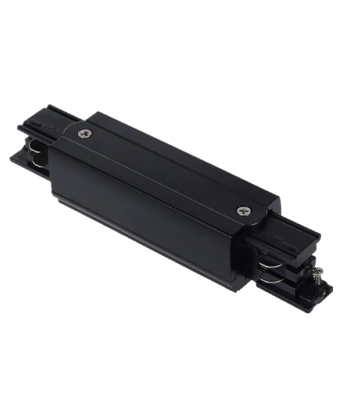 4 wire 3 circuit connector straight Black TRK3BLCON2