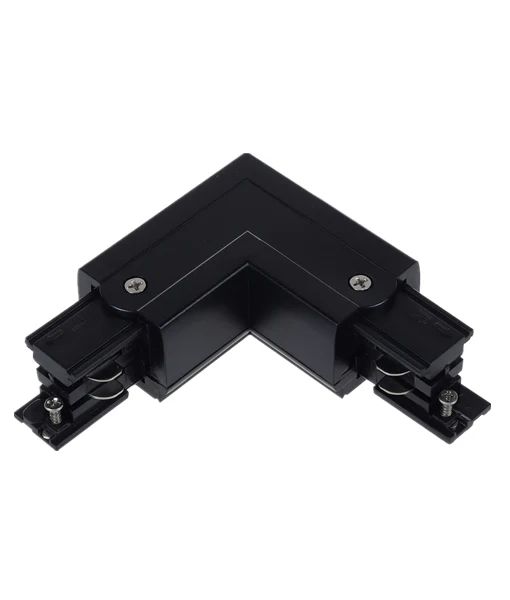 4 wire 3 circuit connector L-piece Black Left TRK3BLCON3L