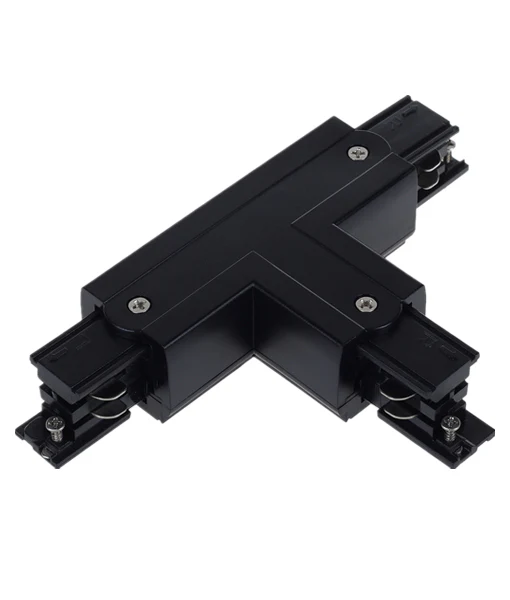 Track Connector T-Piece Right Black TRK3BLCON4R1