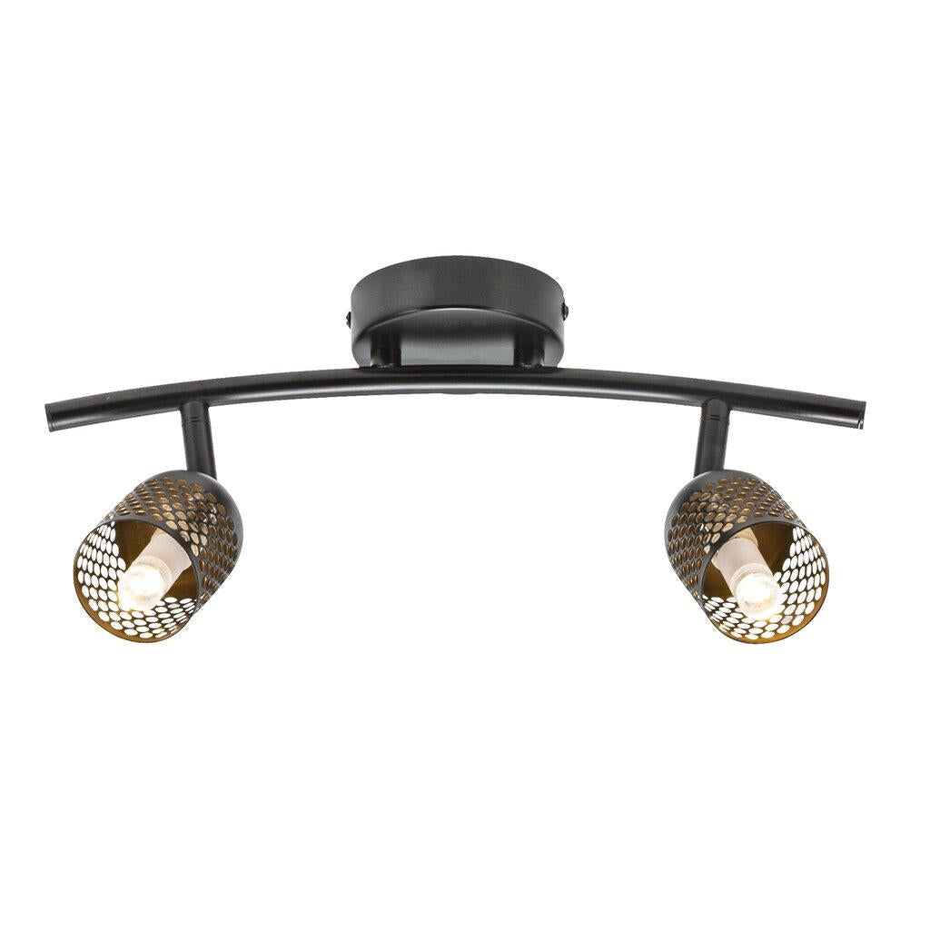 Alfred 2 light bar Spot Metal, Plastic Black - 49840103