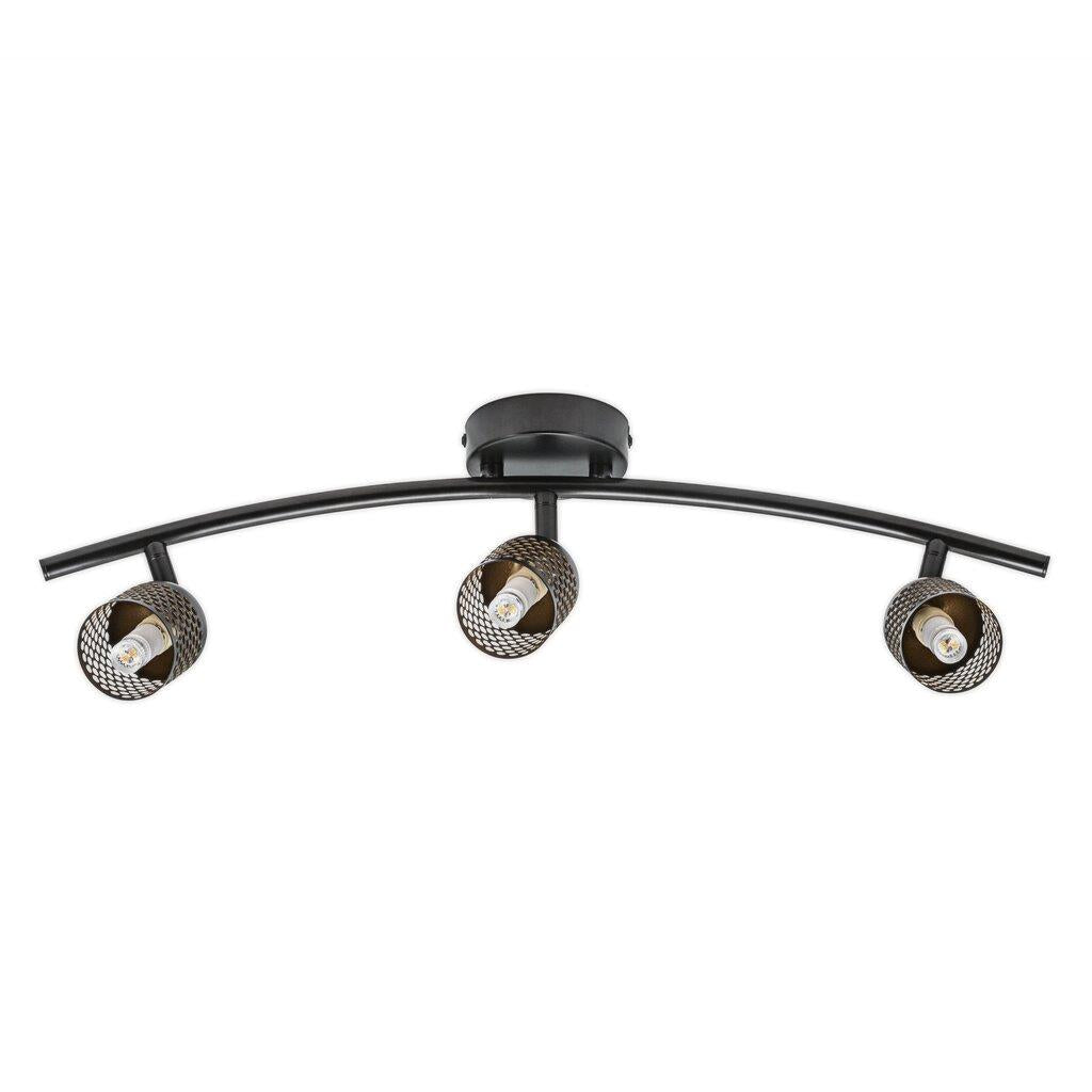 Alfred 3 light bar Spot Metal, Plastic Black - 49850103