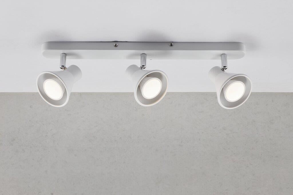 Eik 3 light Spot bar Metal White - 45780101