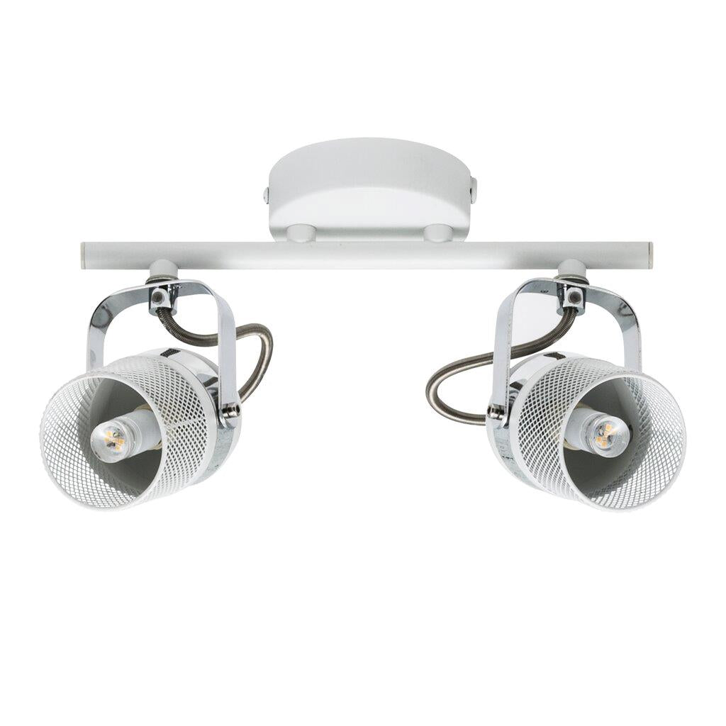 Agnes 2 light Bar Spot Metal, Plastic White - 49890101