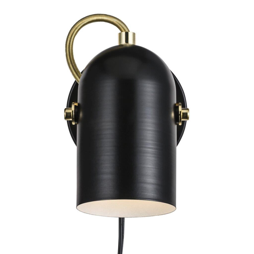 Lotus Wall Metal, Plastic Black/Brass - 50101003