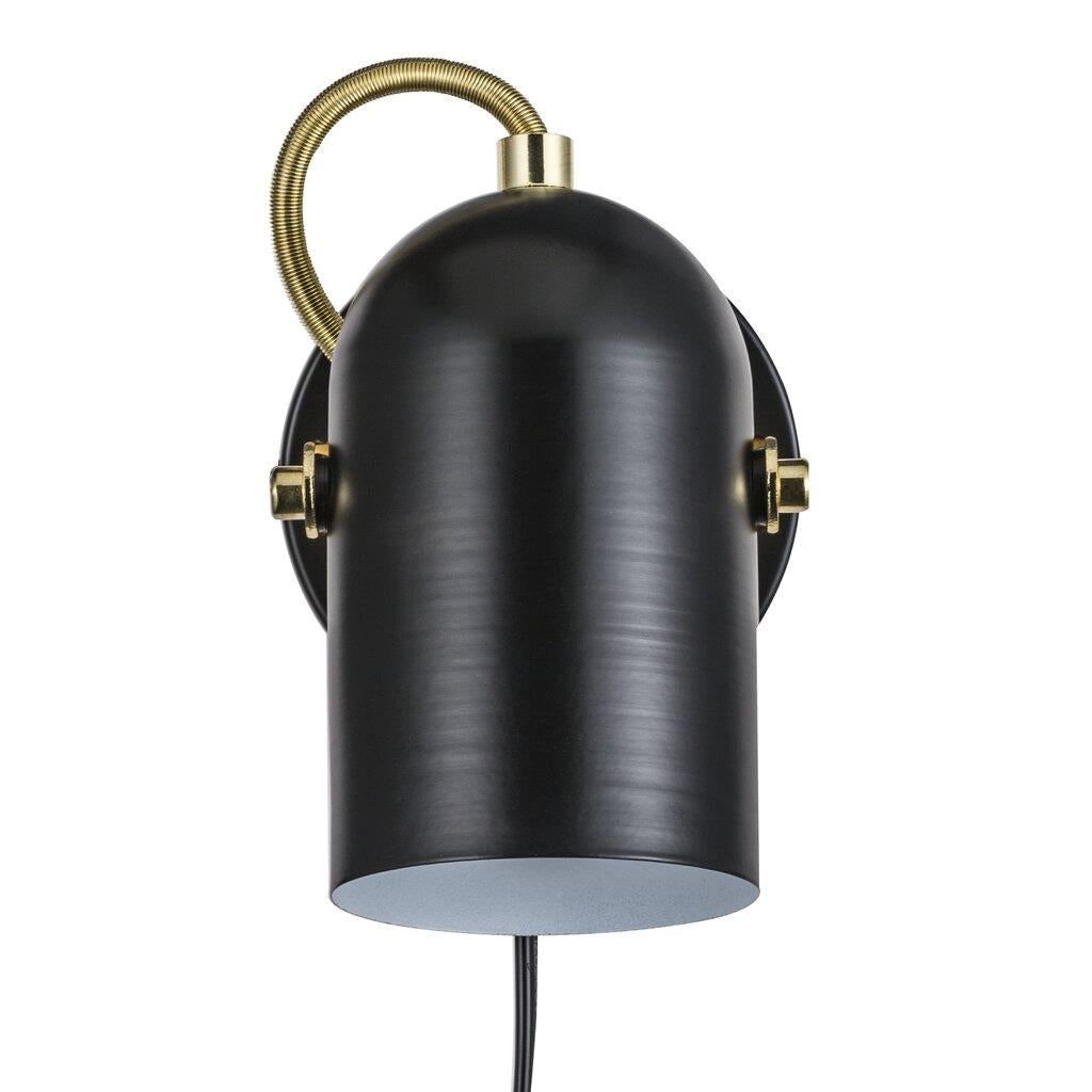 Lotus Wall Metal, Plastic Black/Brass - 50101003
