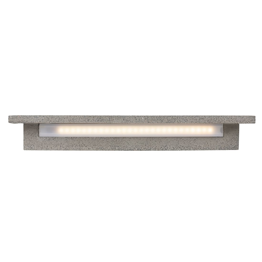 FERRANA TERRAZZO 8W LED 4000K WALL BUNKER - GREY - 21528/08
