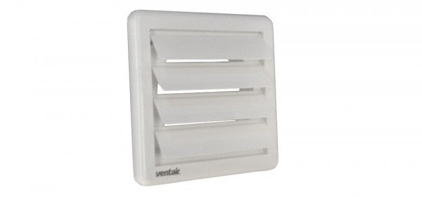 125mm Air Outlet with Gravity Shutters - V125GS