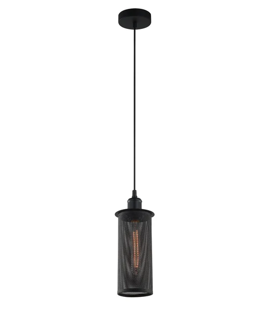 VENETO SERIES PENDENT 1*ES 60W BLK IRON VENETO1BK Cla Lighting