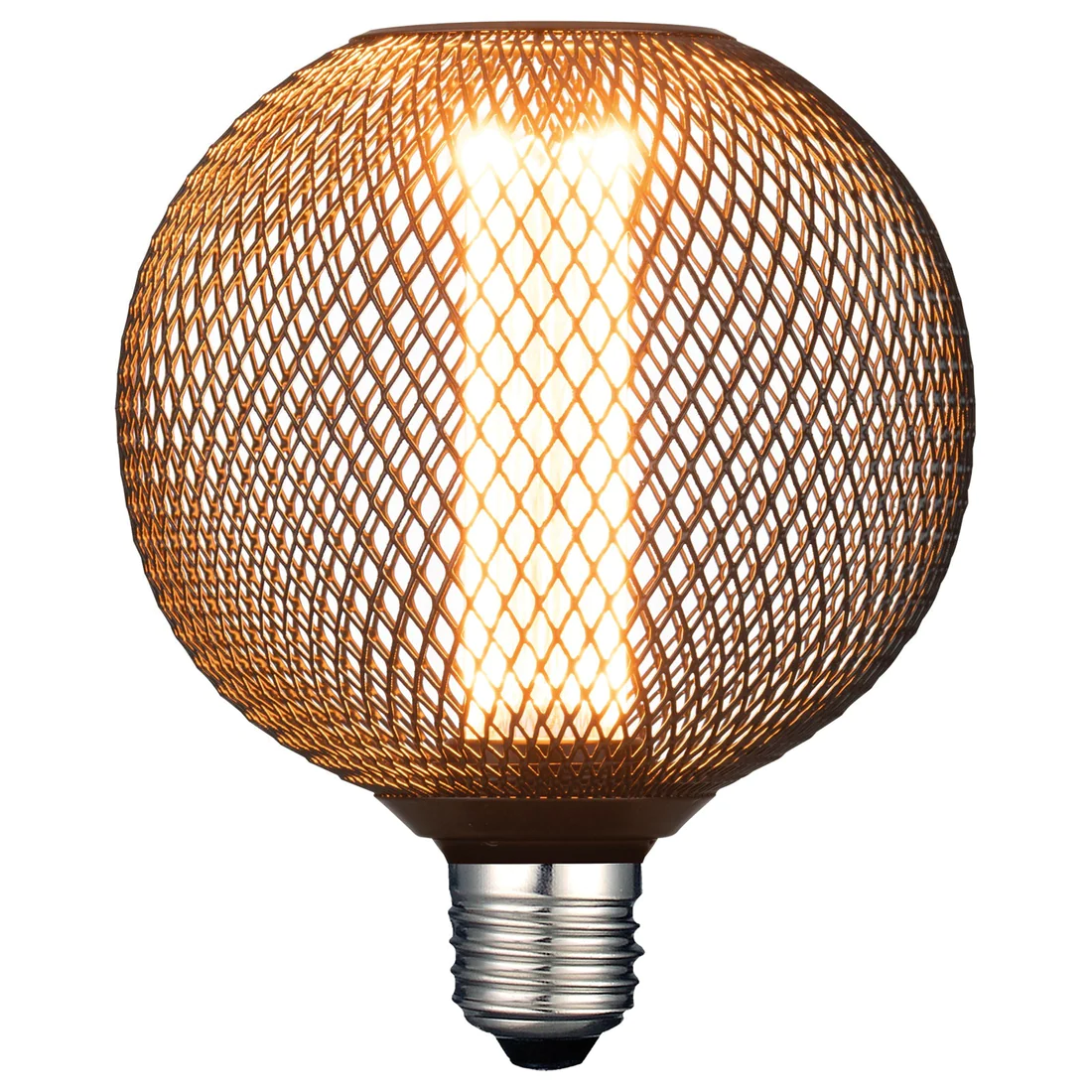 Vintage B22 Decorative Cylinder Globe- 9B22LED26