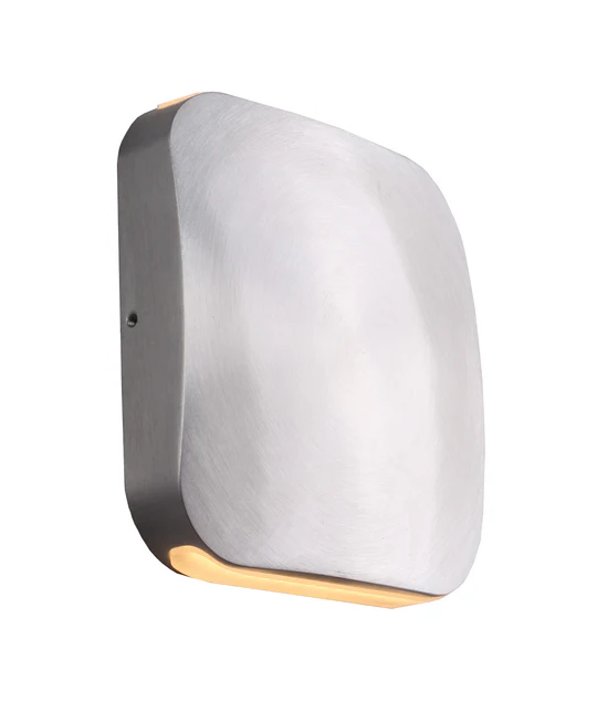 WALL LED S/M Polished Alu SQ Up/Down VOX3 CLA Lighting