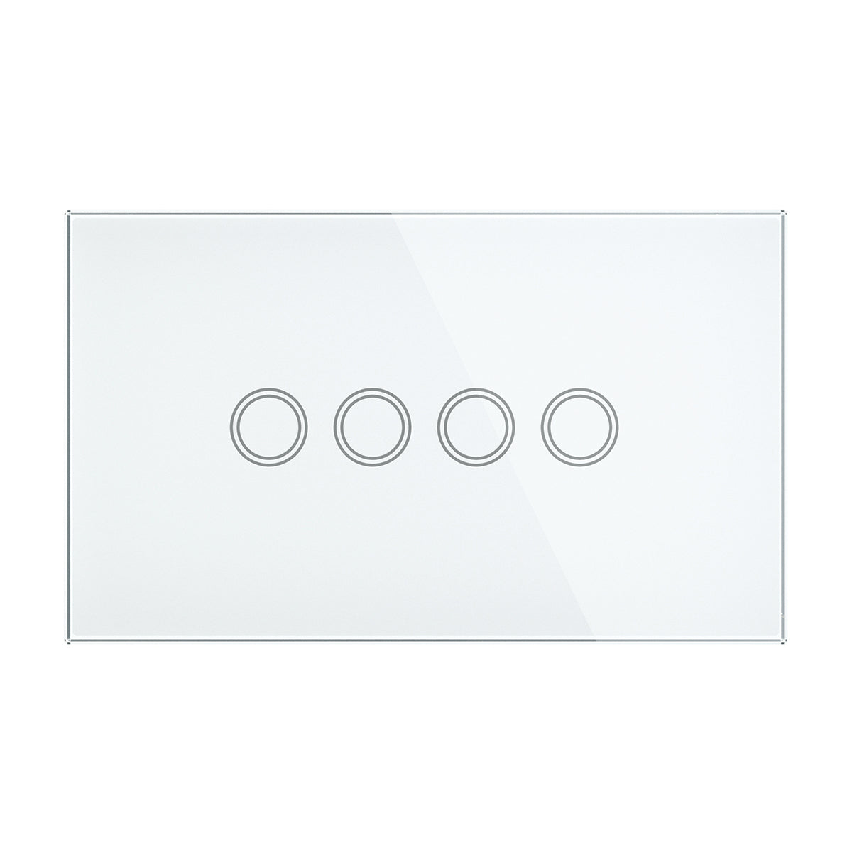 ELITE GLASS WALL SWITCH 4 GANG -20688/05