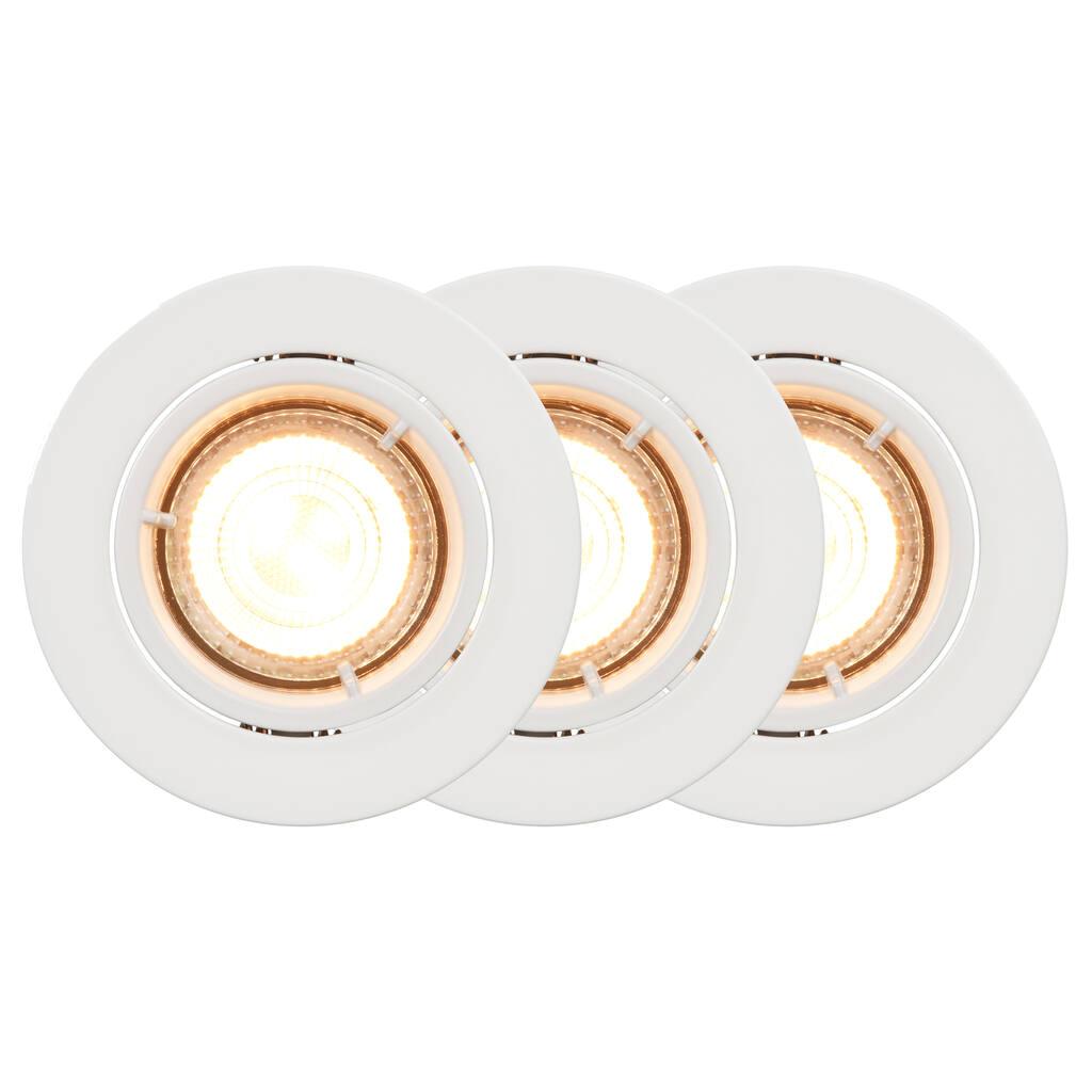 Carina Smart Light 3-kit Built in Metal White - 2015670101