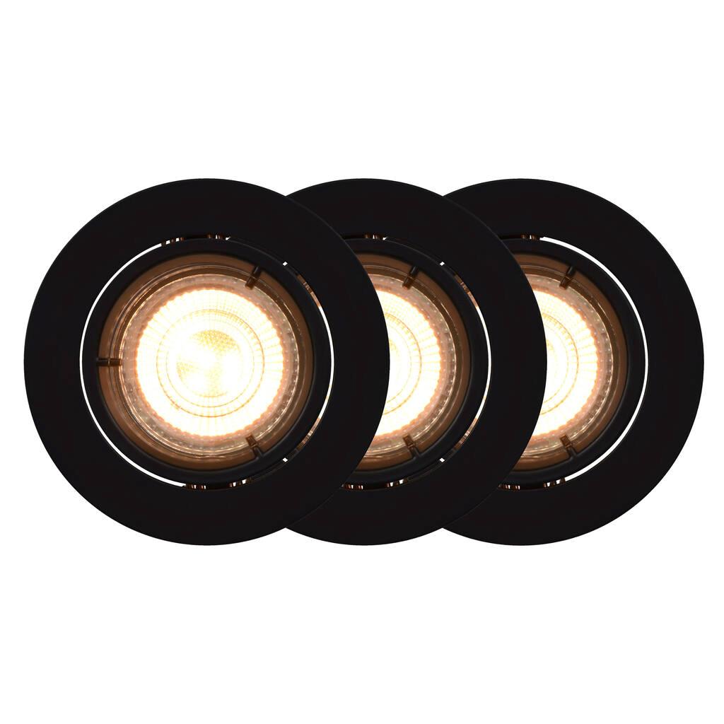 Carina Smart Light 3-kit Built in Metal Black - 2015670103