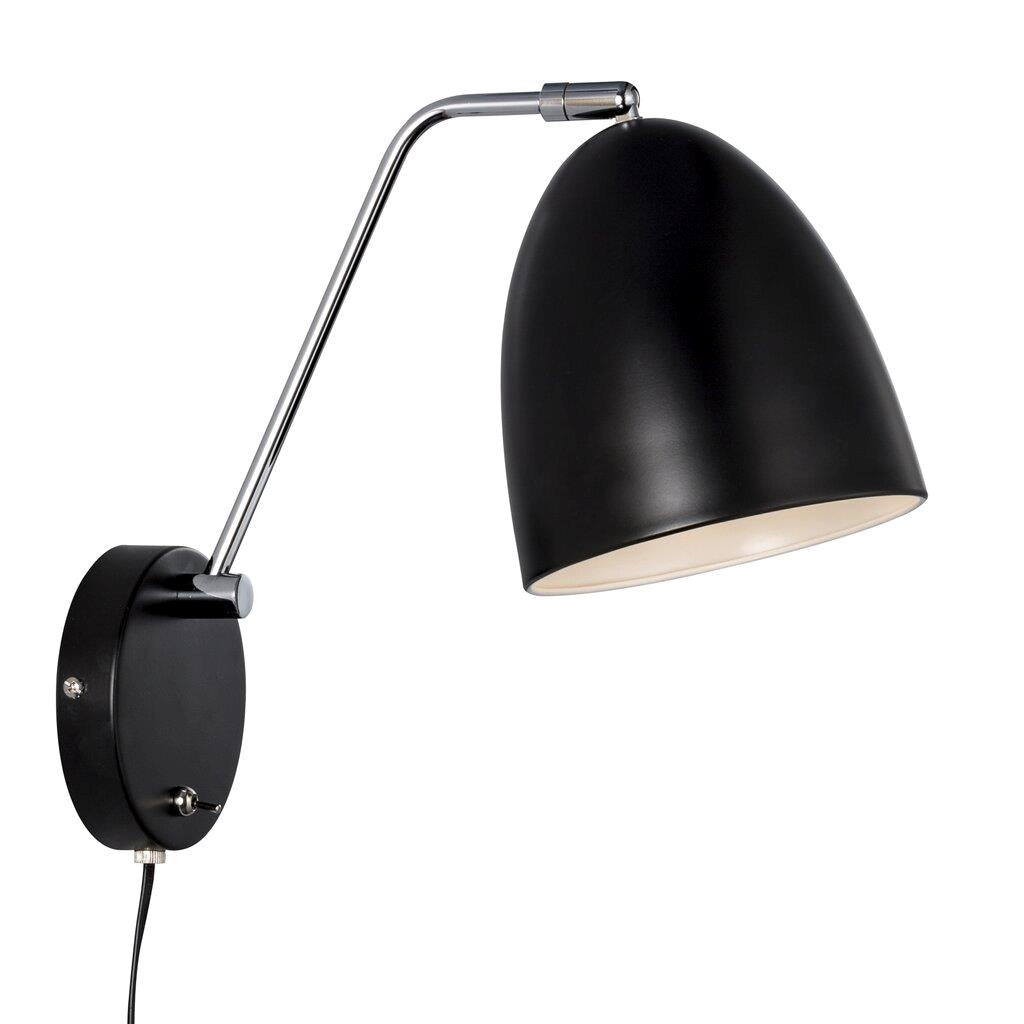 Alexander Wall Metal, Plastic Black - 48621003
