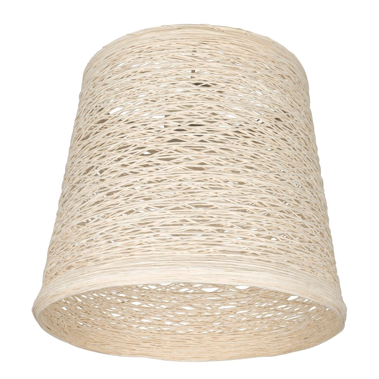 Brilliant Prue Ivory Woven DIY Install Batten Fix Light - 21513/79