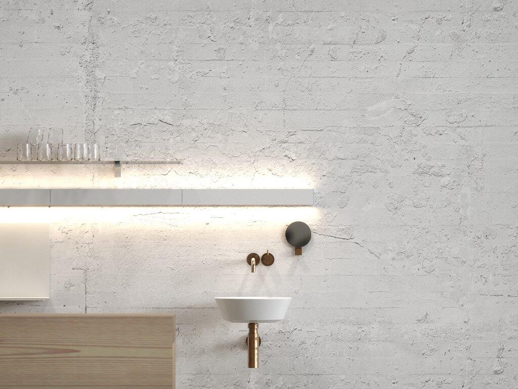 IP S16 Bath Metal, Plastic White - 84531001