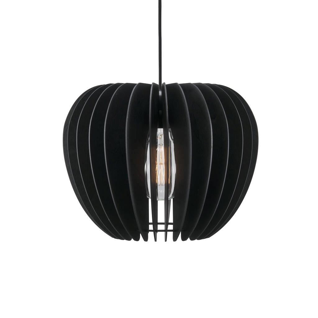 Tribeca 38 Pendant Wood Black - 46433003