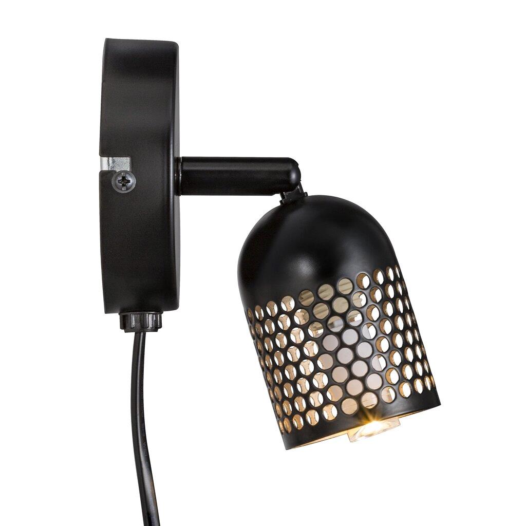 Alfred Wall Metal, Plastic Black - 49831003