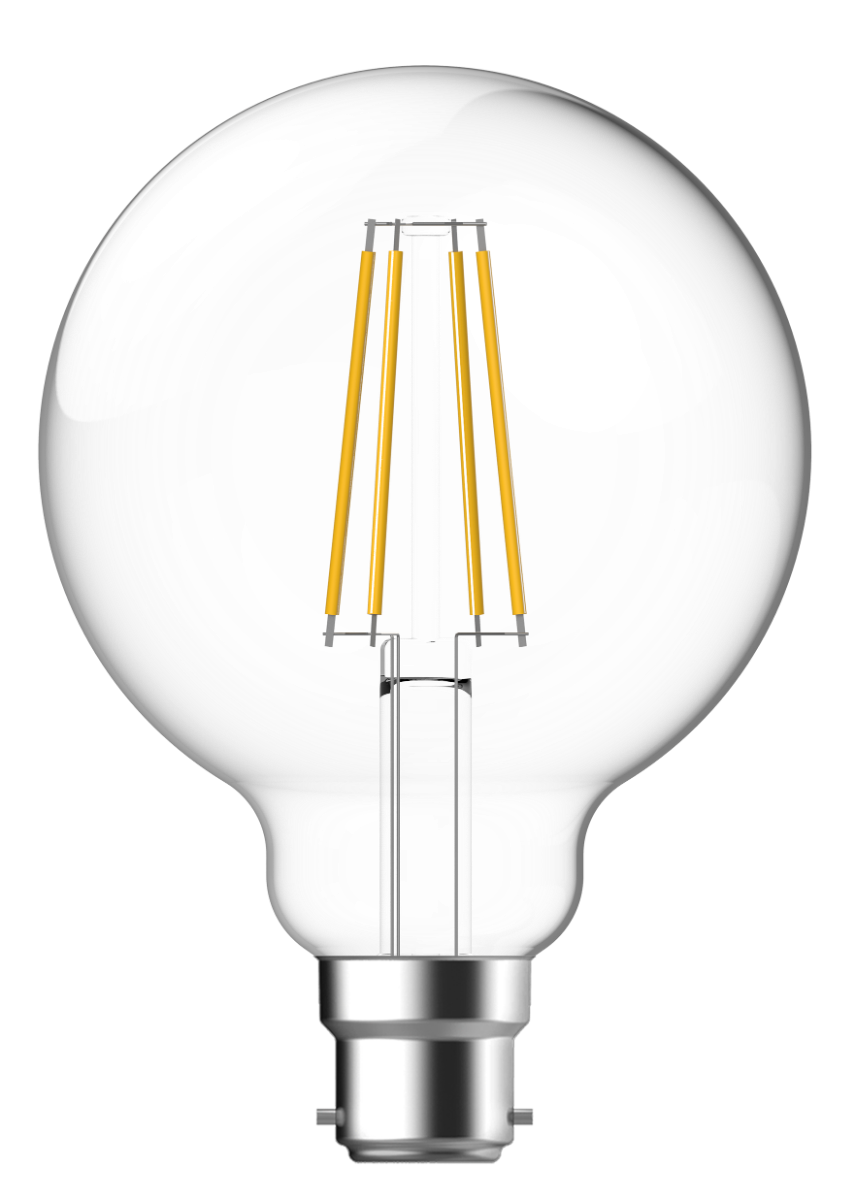 SupValue G95 Filament Lamp Dimmable 2700K B22 - 163092