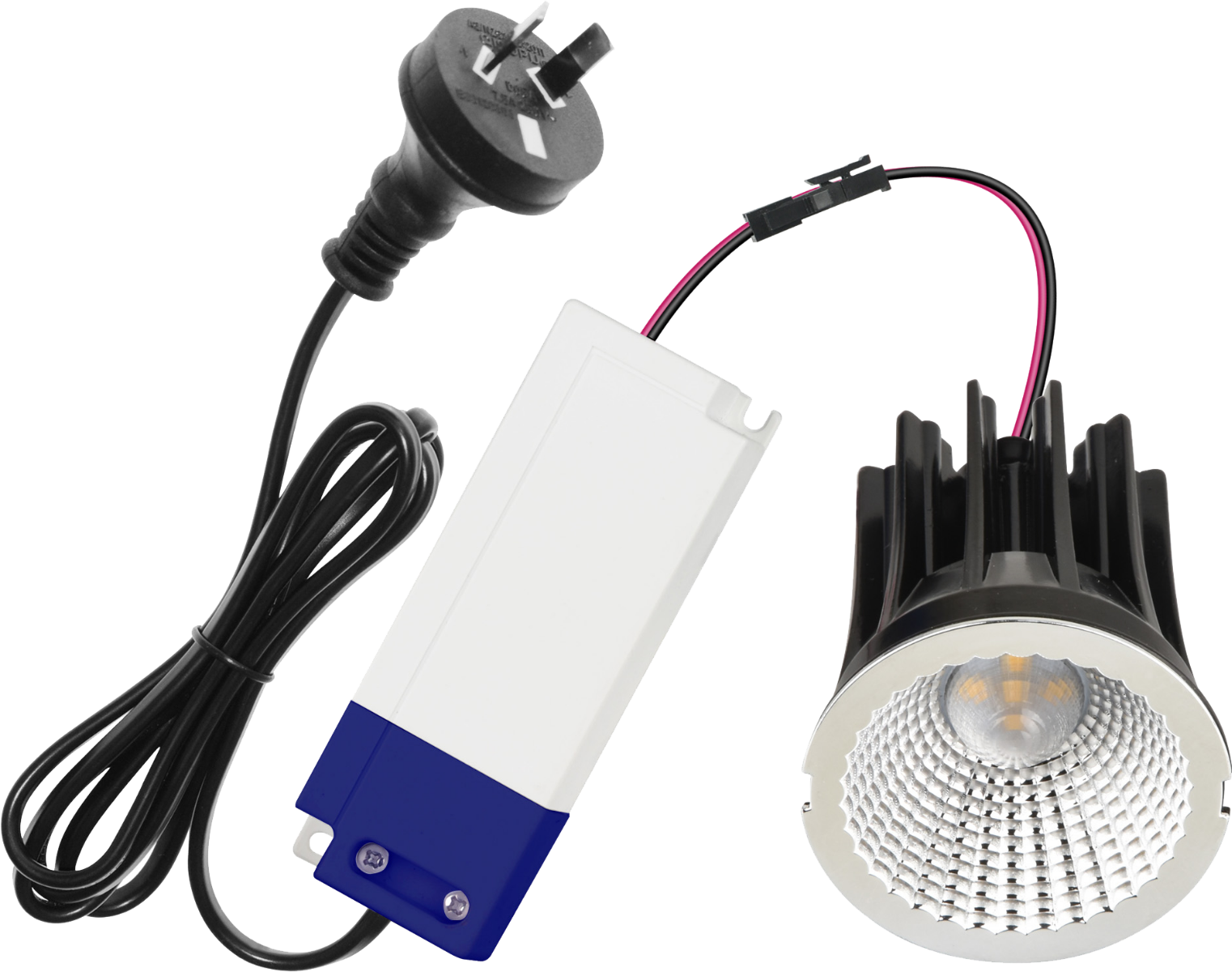 Emilite Modular Adjustable Downlight Black - 262001