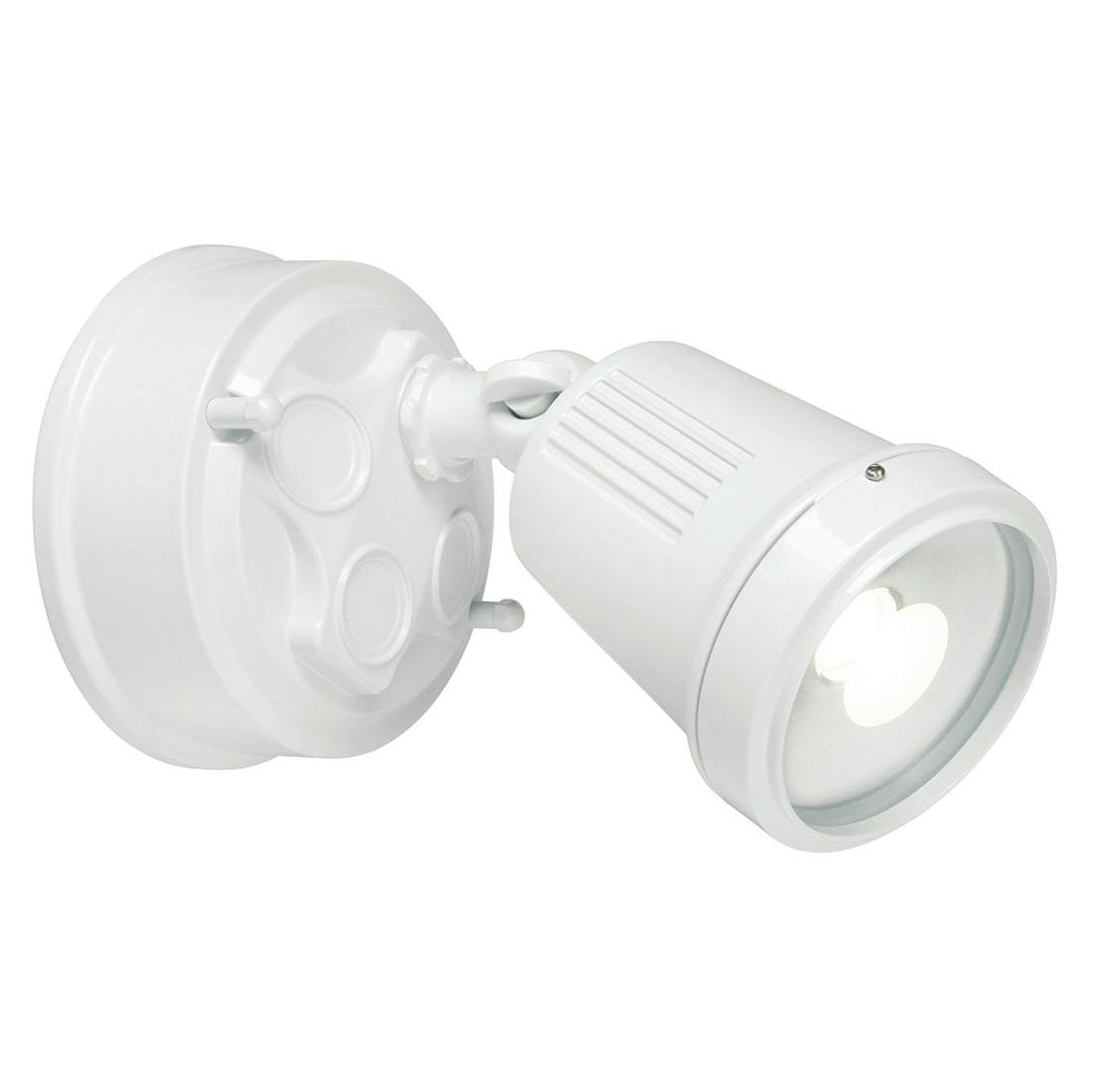 HUNTER TRIO 1 LIGHT CCT LED FLOODLIGHT - WHITE - 20616/05