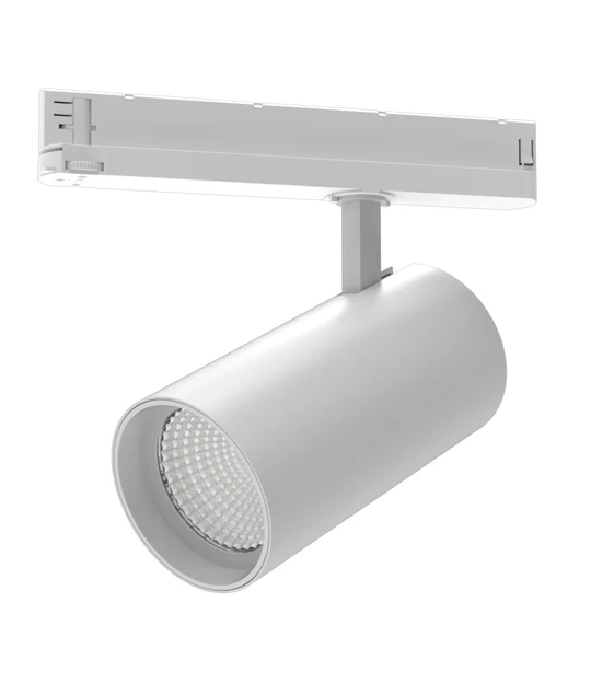 ZONE 4 Wire 3 Circuit LED Tri-CCT Dimmable Track Head Fittings White ZONE1WH