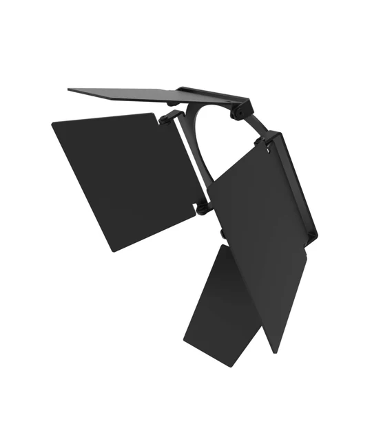 ZONE Track Head Standard & Optional Accessories Barn Door Black ZONEBARNBK
