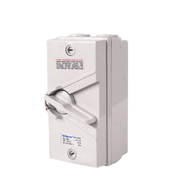 Weatherproof Switches & Isolators.