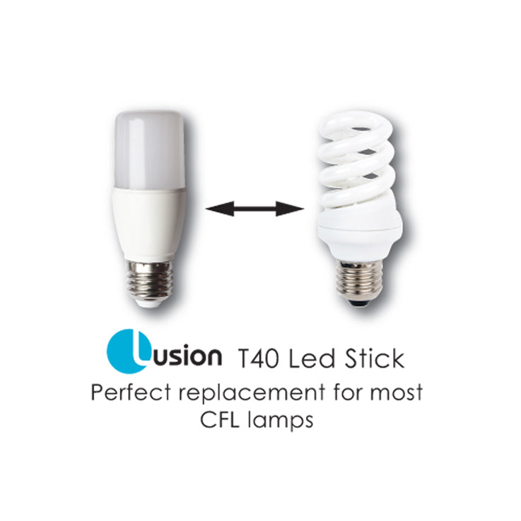 T40 13W ES CFL STICK 4000K DIMMABLE LUS21019