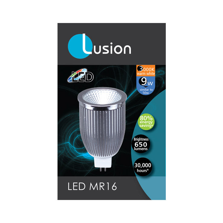 MR16 LED 12V 9W GU5.3 COB 3000K LUS20009