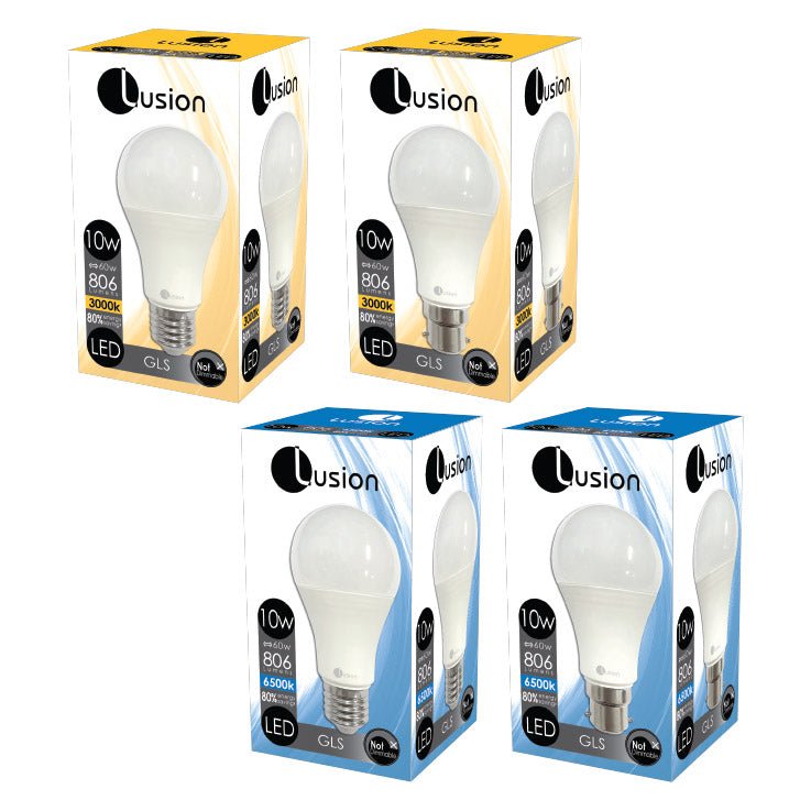 GLS LED 240V 10W ES 3000K NON-DIMMABLE LUS20656