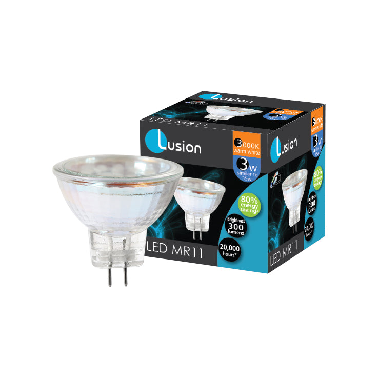 MR11 LED 12V 3W GU4 3000K LUS20040