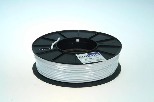 Digitek 6 Core 14/0.20mm Security Cable 100m Reel - White