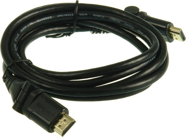 Digitek 1.8M HDMI Lead - With Swivel HDMI Connector