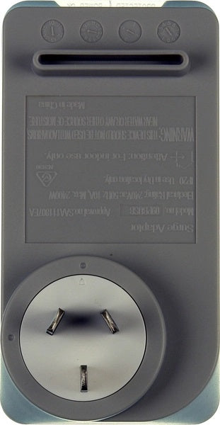 Digitek Single Outlet Surge Protector with 2 x USB Charging Points