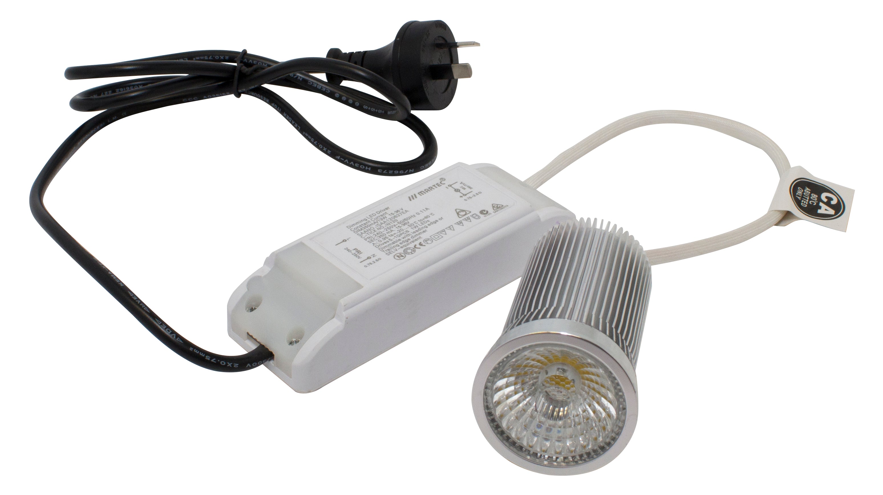 Flexi 10w Retro-fit 5000k 60 Degree COB Facetted Reflector Martec