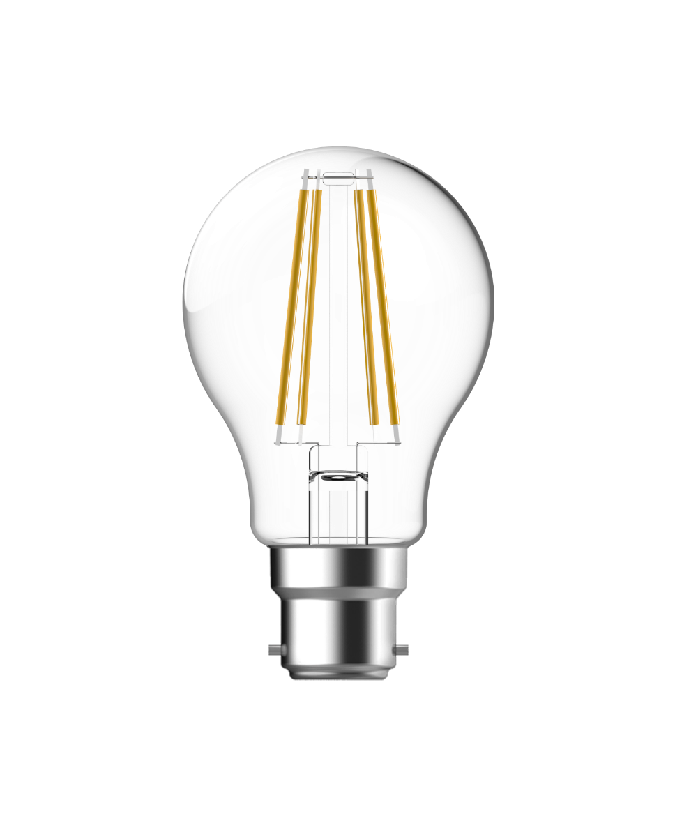 SupValue A60 Clear Filament GLS Lamp 2700K B22 Dimmable  - 112142B