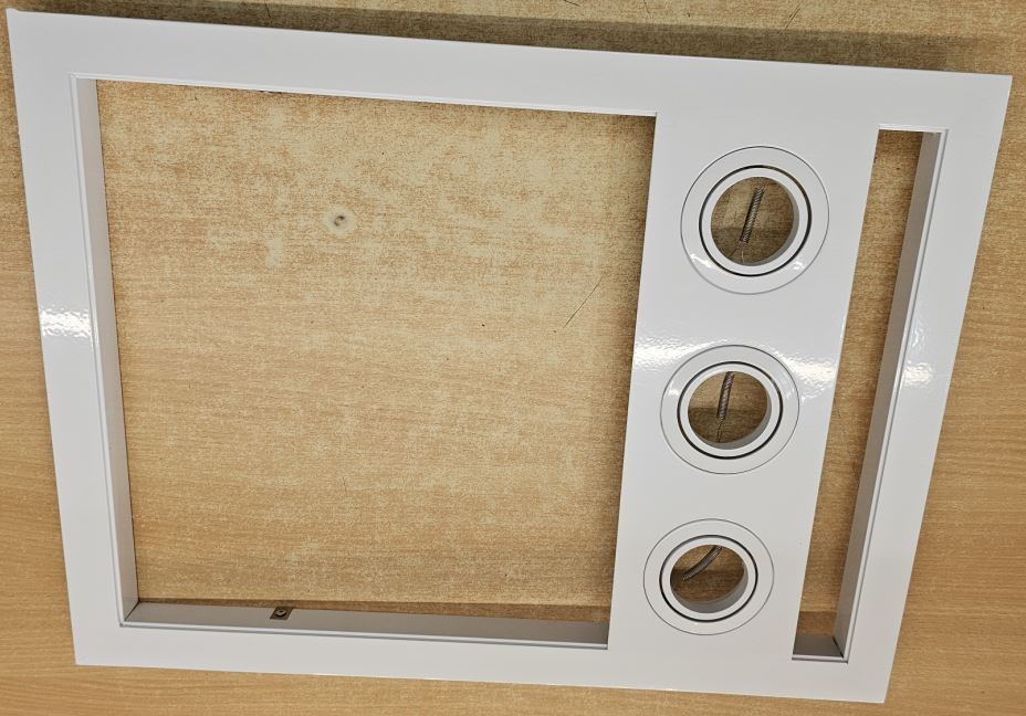 Tastic Neo Single Heat, Light & Exhaust Fan - White FASCIA ONLY