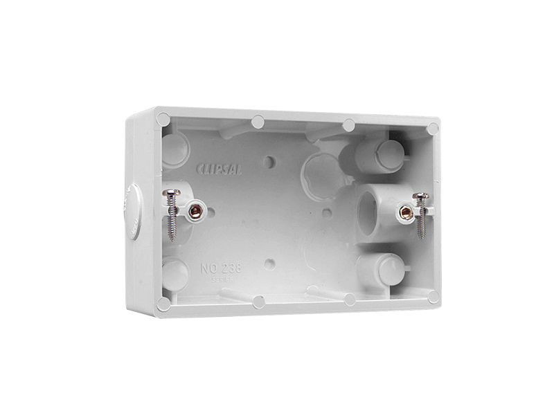 CLIPSAL 238 MOUNTING BLOCK 20MM ENTRYS