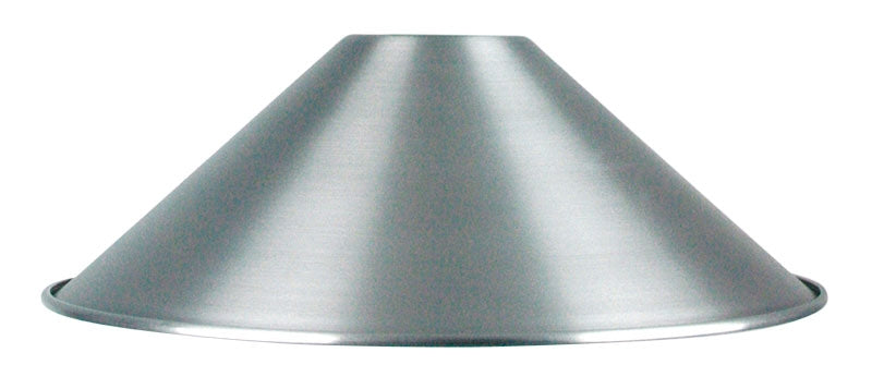 VICTORIANA 11" SHADE ONLY BR ALUMINIUM (27cm)