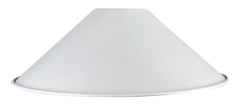 VICTORIANA 11" SHADE ONLY WHITE (27cm)