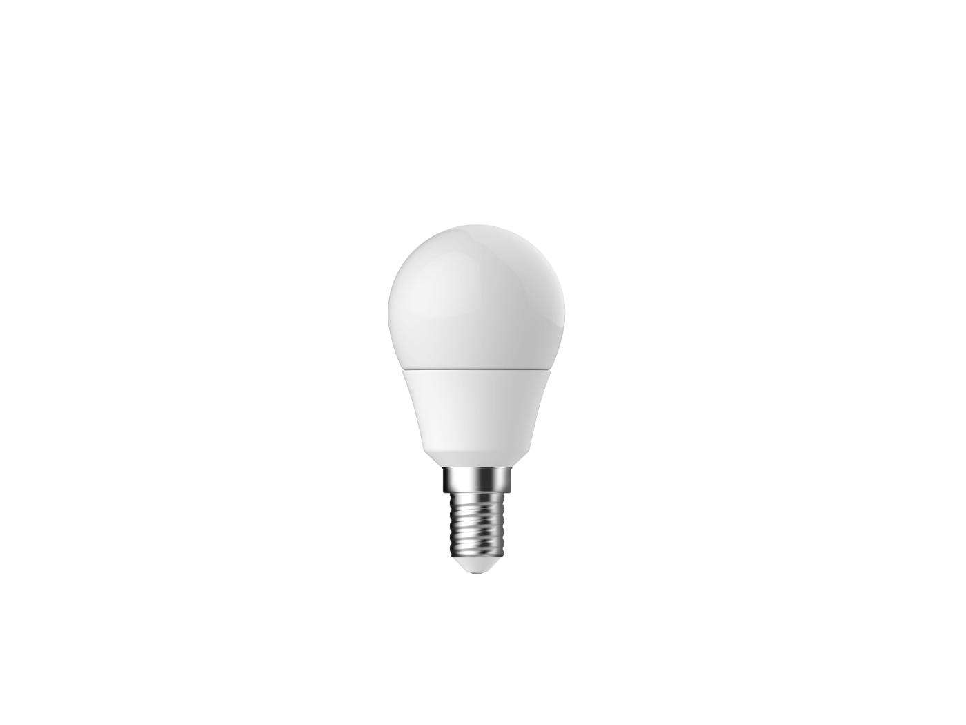 SupValue Mini Fancy Round Frost Dimmable 3000K E14  - 132109C