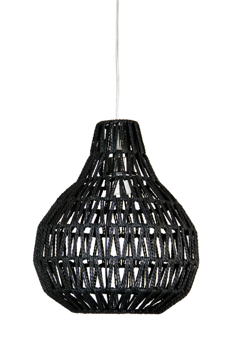 COOPER 30 BLACK PENDANT SHADE ONLY E27