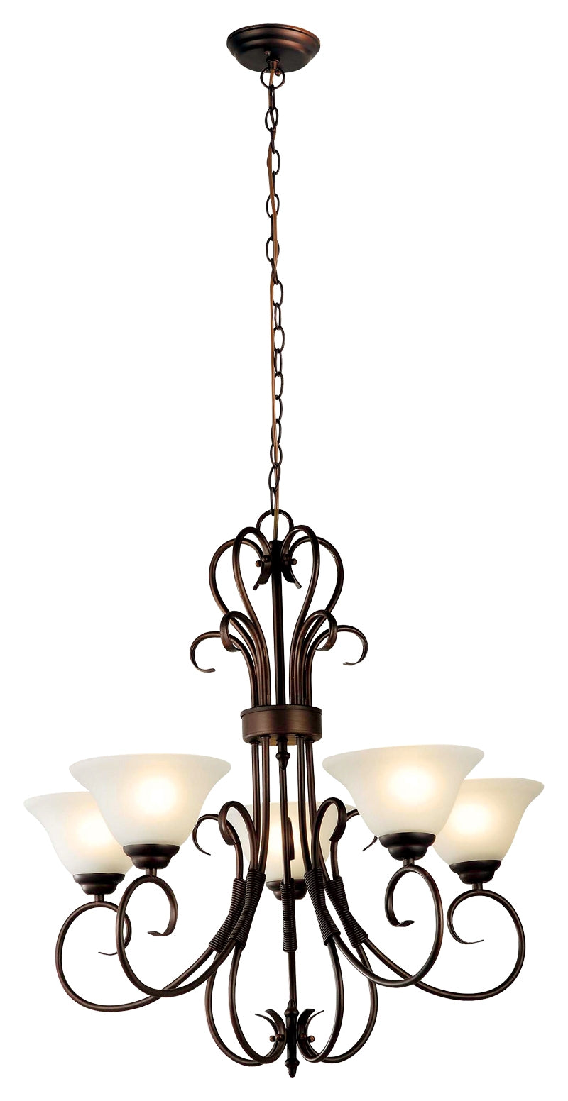 GASTON 5LT UP PENDANT BRONZE