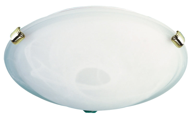 REMO 40cm GOLD CLIPS ALABASTER OYSTER